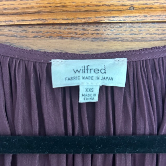 Wilfred Aritzia Pleated Dress XXS - Picture 3 of 3